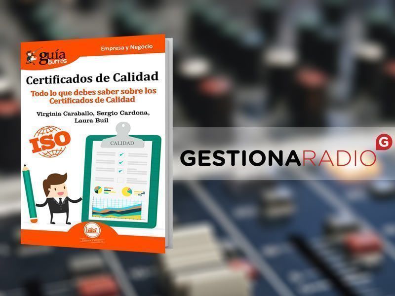 Sergio Cardona, autor del GuíaBurros: Certificados de Calidad en Primera Hora 2, con María José Bosch