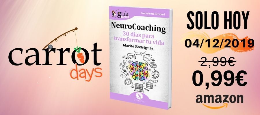 La versión digital del «GuíaBurros: NeuroCoaching» a 0,99€ en Amazon