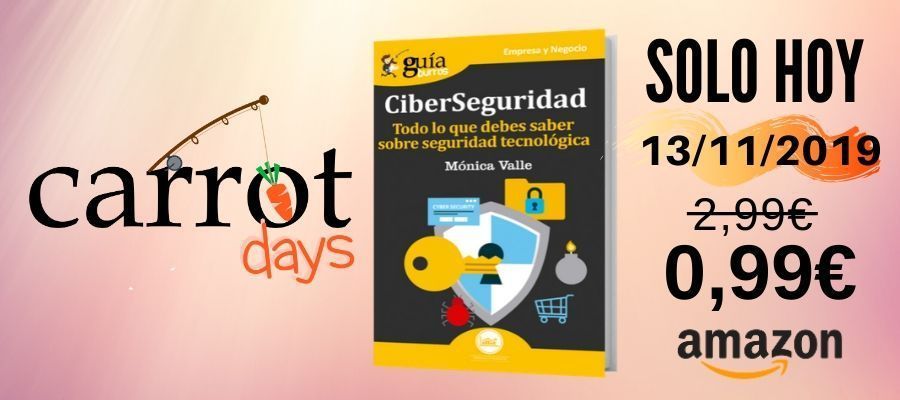 La versión digital del «GuíaBurros: Ciberseguridad» a 0,99€ en Amazon
