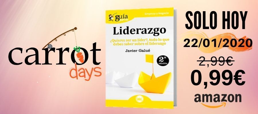 La versión digital del «GuíaBurros: Liderazgo» a 0,99€ en Amazon