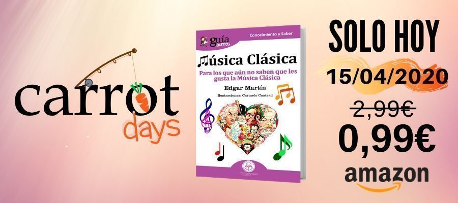 La versión digital del «GuíaBurros: Música Clásica» a 0,99€ en Amazon