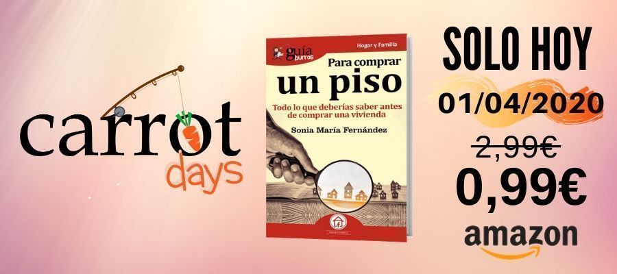 La versión digital del «GuíaBurros: Para comprar un piso» a 0,99€ en Amazon