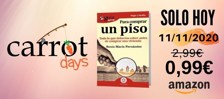 La versión digital del «GuíaBurros: Para comprar un piso» a 0,99€ en Amazon