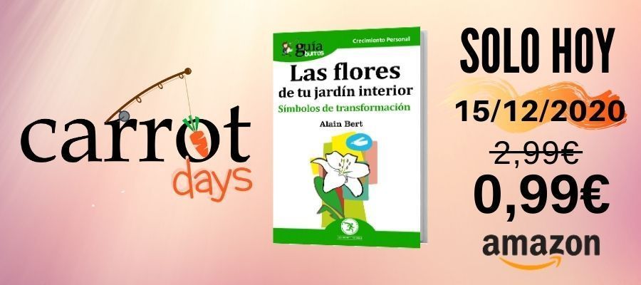 La versión digital del «GuíaBurros: Las flores de tu jardín interior» a 0,99€ en Amazon