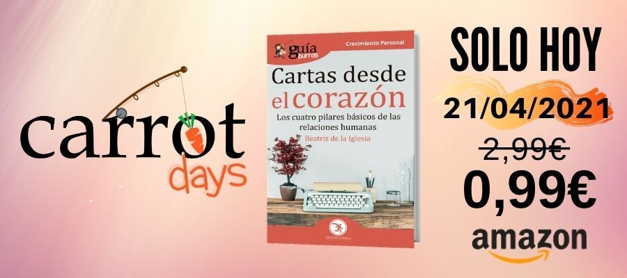 La versión digital del «GuíaBurros: Cartas desde el corazón» a 0,99€ en Amazon