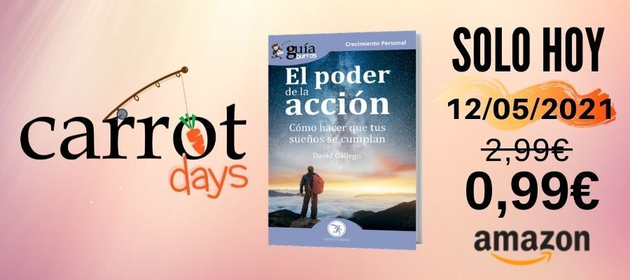 La versión digital del «GuíaBurros: El poder de la acción» a 0,99€ en Amazon