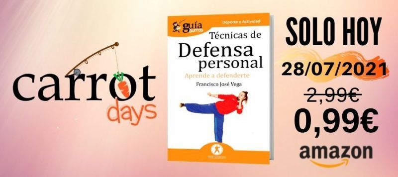 La versión digital del «GuíaBurros: Defensa personal» a 0,99€ en Amazon