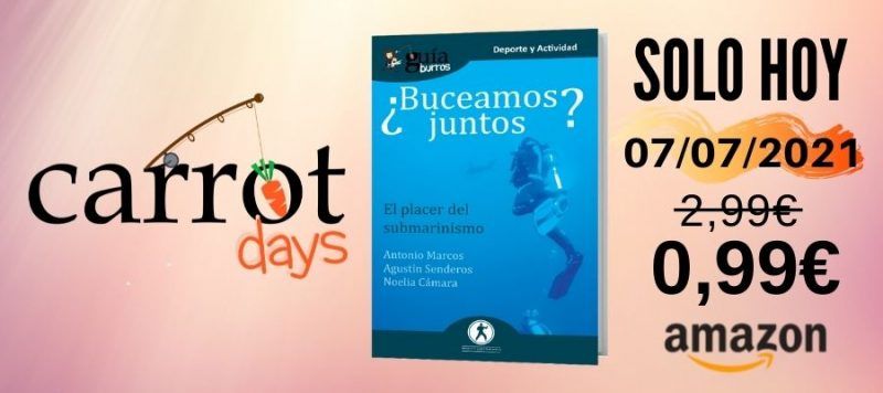 La versión digital del «GuíaBurros: ¿Buceamos juntos?» a 0,99€ en Amazon